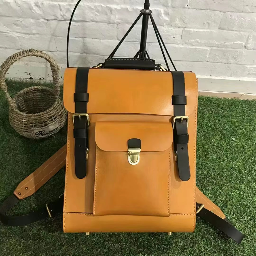 Italian Imported Cowhide Backpack