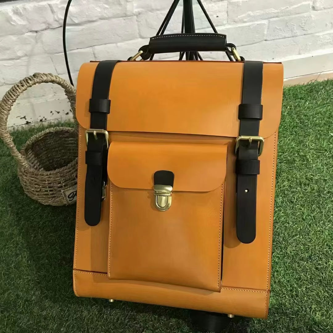 Italian Imported Cowhide Backpack