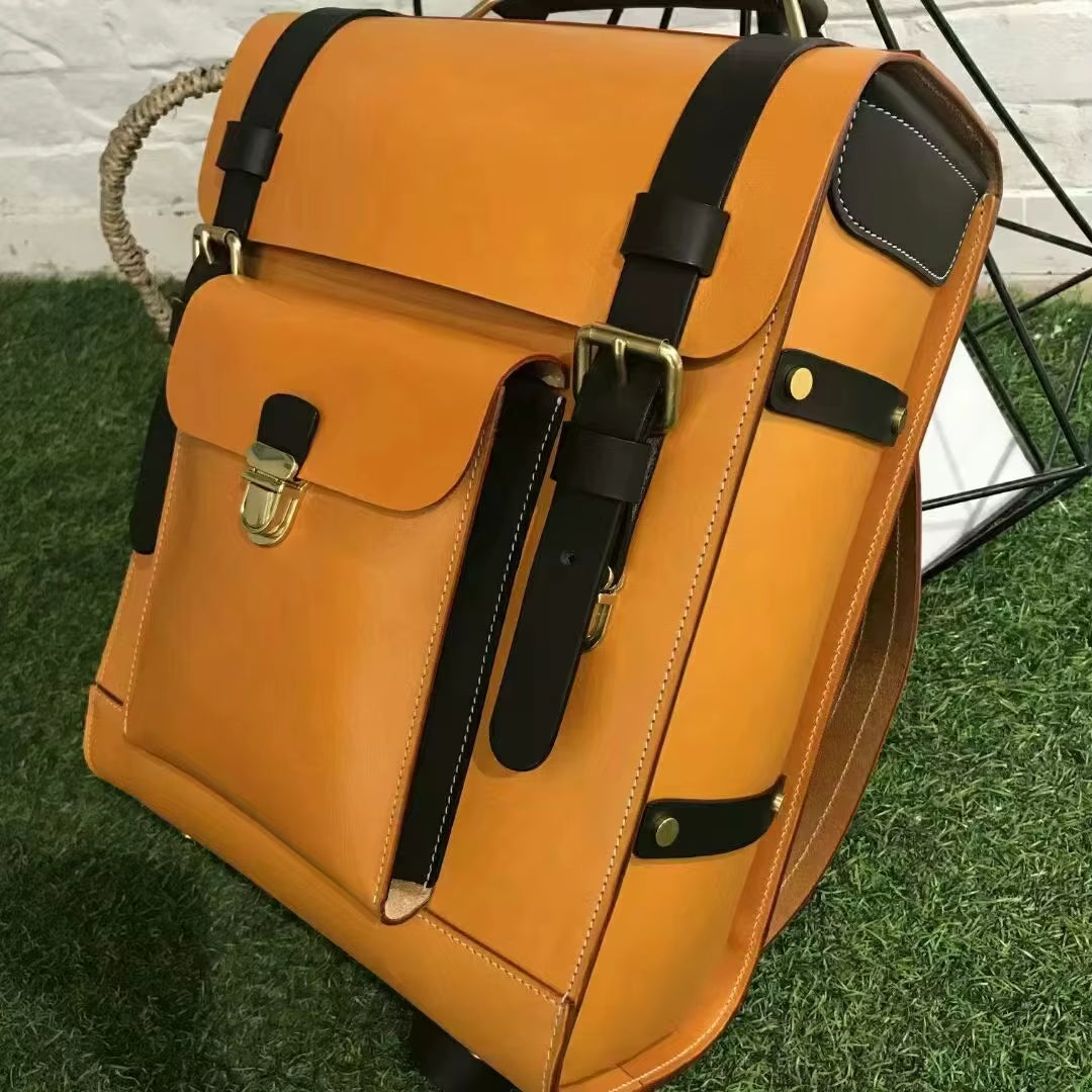 Italian Imported Cowhide Backpack