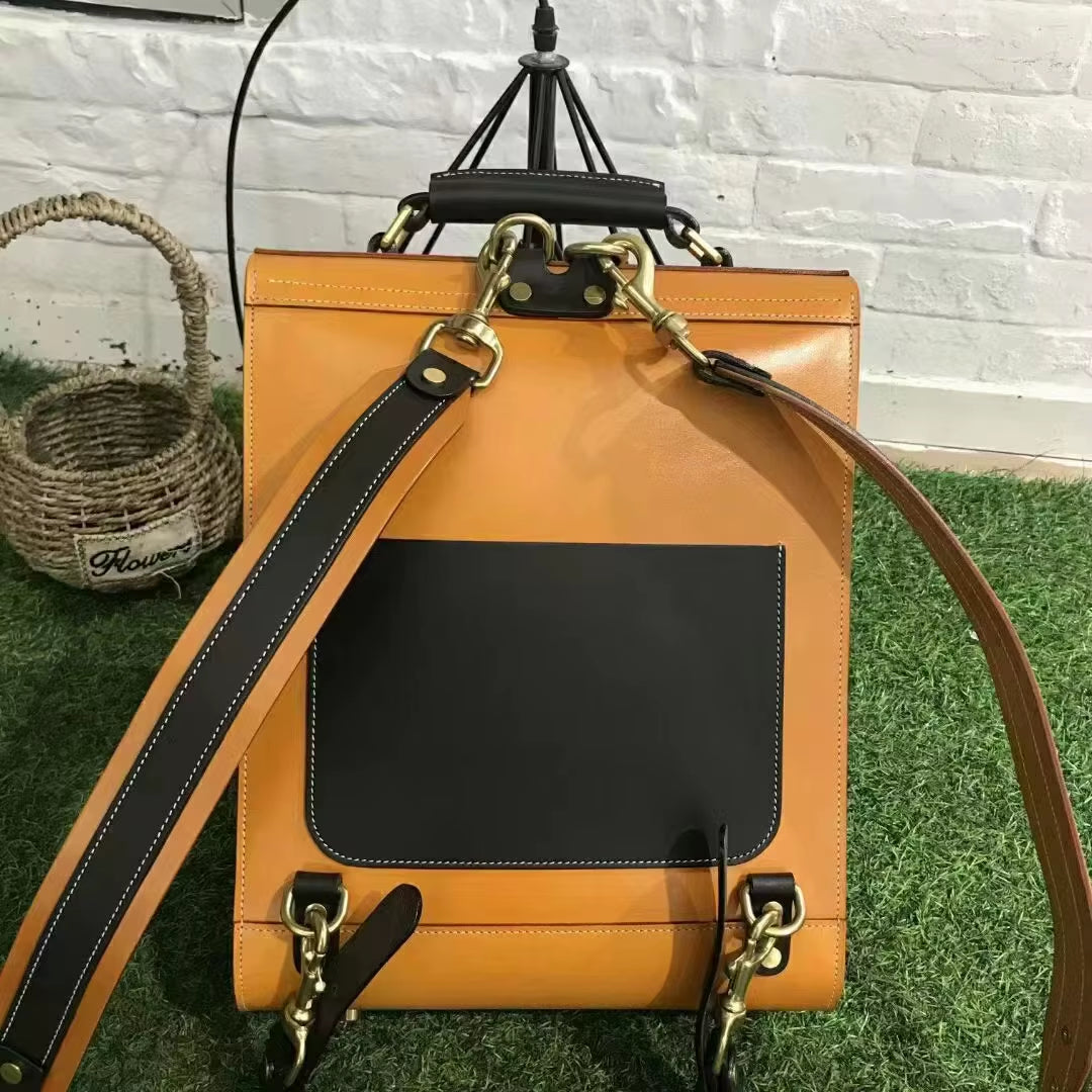 Italian Imported Cowhide Backpack