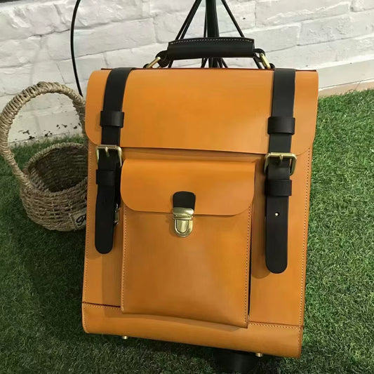 Italian Imported Cowhide Backpack